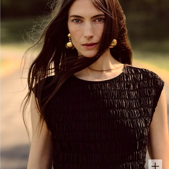 NWOT j crew Maude dress in drapey viscose twill - Picture 2 of 5